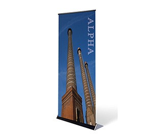 Retractable Banner Stand, Alpha